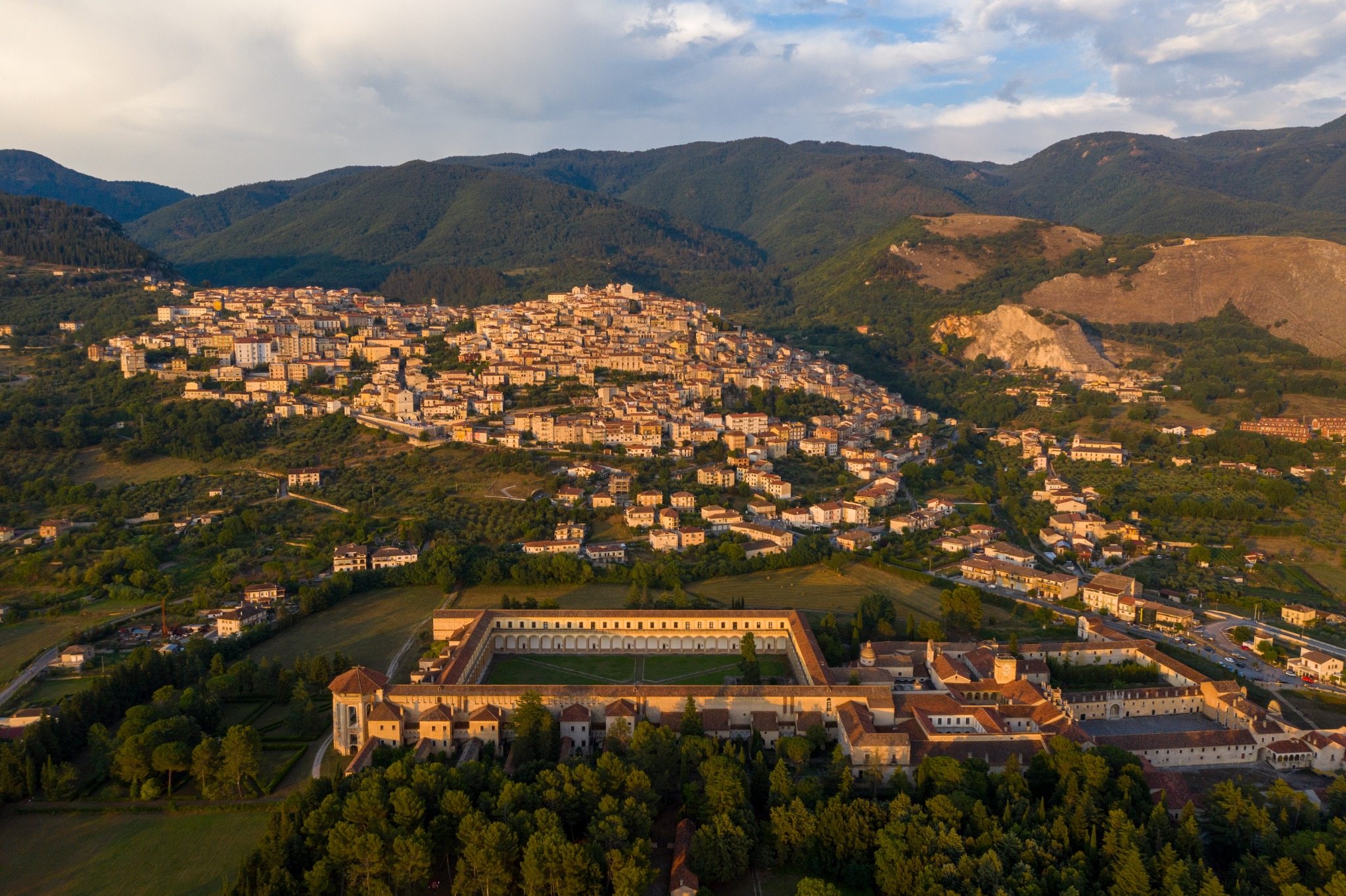 Panorama di Padula