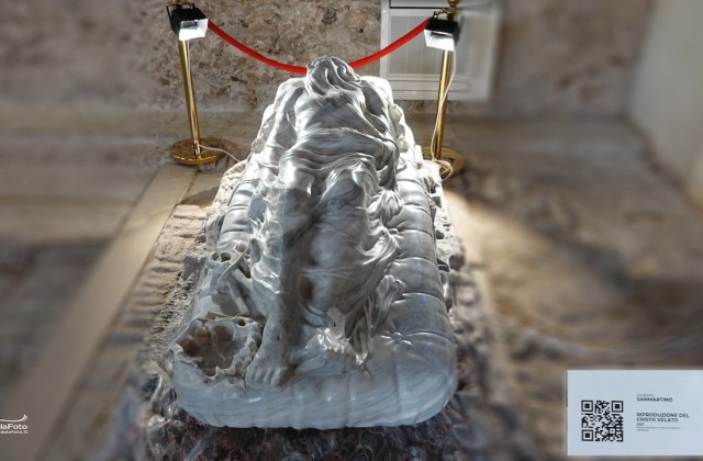 Riproduzione del Cristo velato