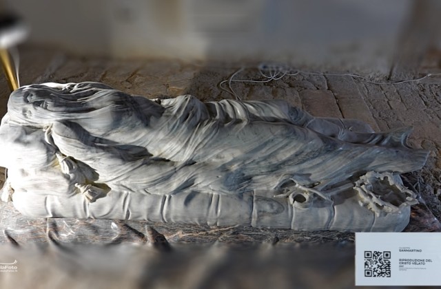 Riproduzione del Cristo velato